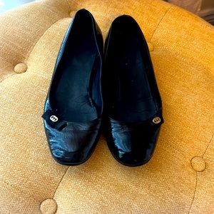 GUCCI 100%Authentic Black sz36 Flats